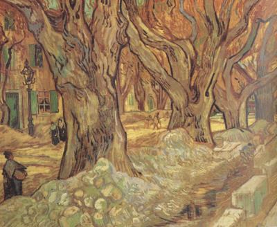 Vincent Van Gogh The Road Menders (nn04) France oil painting art
